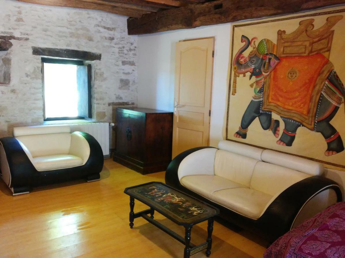 Studio dans un cadre champetre Moiry Extérieur photo