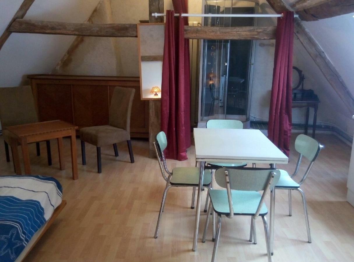 Studio dans un cadre champetre Moiry Extérieur photo